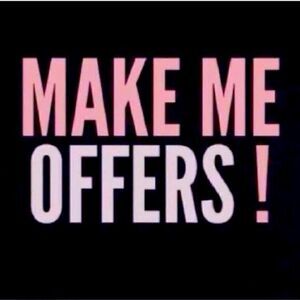 ✨I ACCEPT ANY & ALL REASONABLE OFFERS